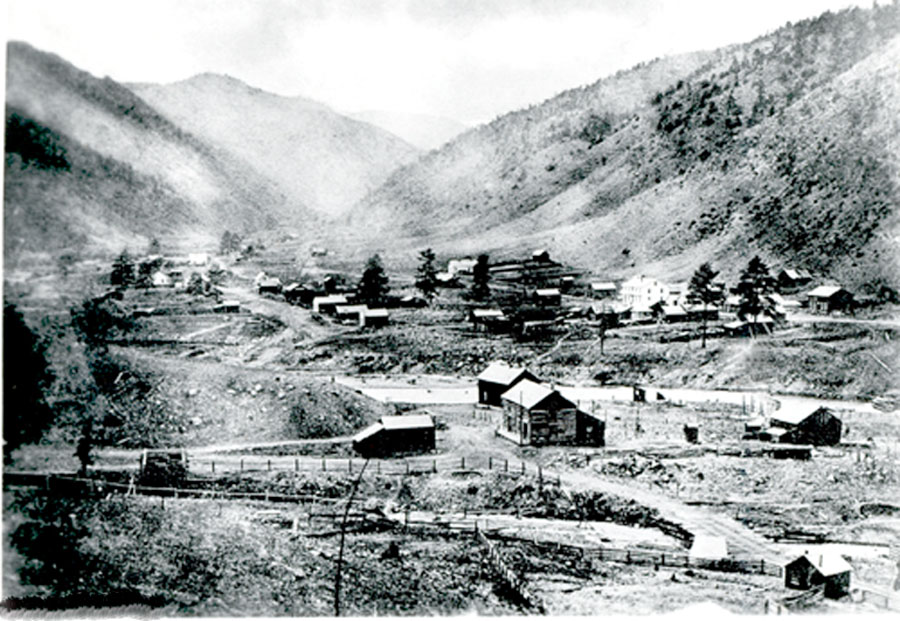 Idaho Springs Colorado Circa 1861