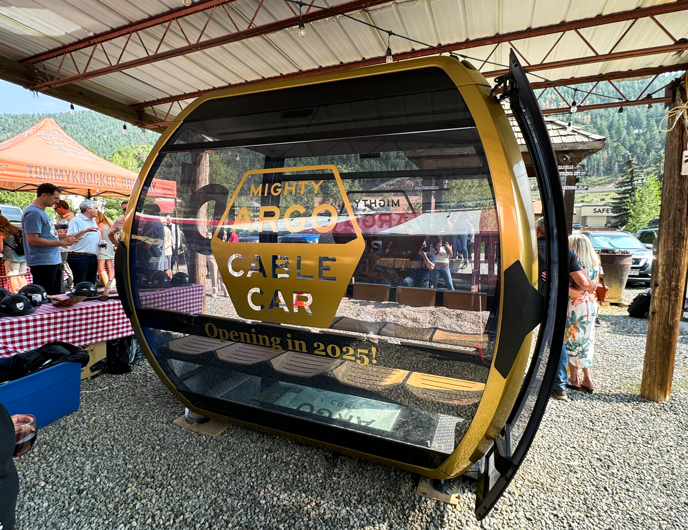 Mighty Argo Cable Car Gondola in Idaho Springs