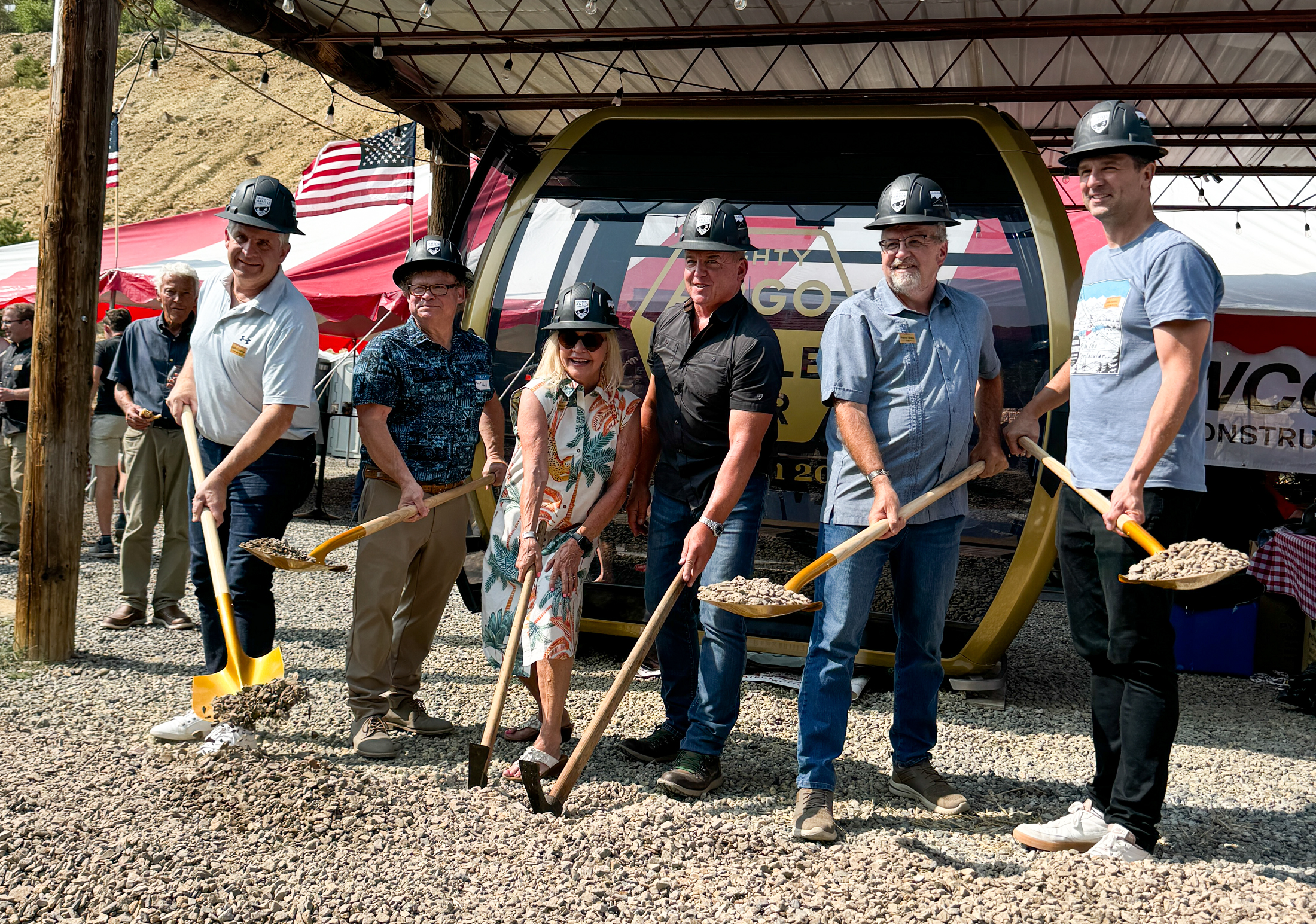 Mighty Argo Cable Car Groundbreaking