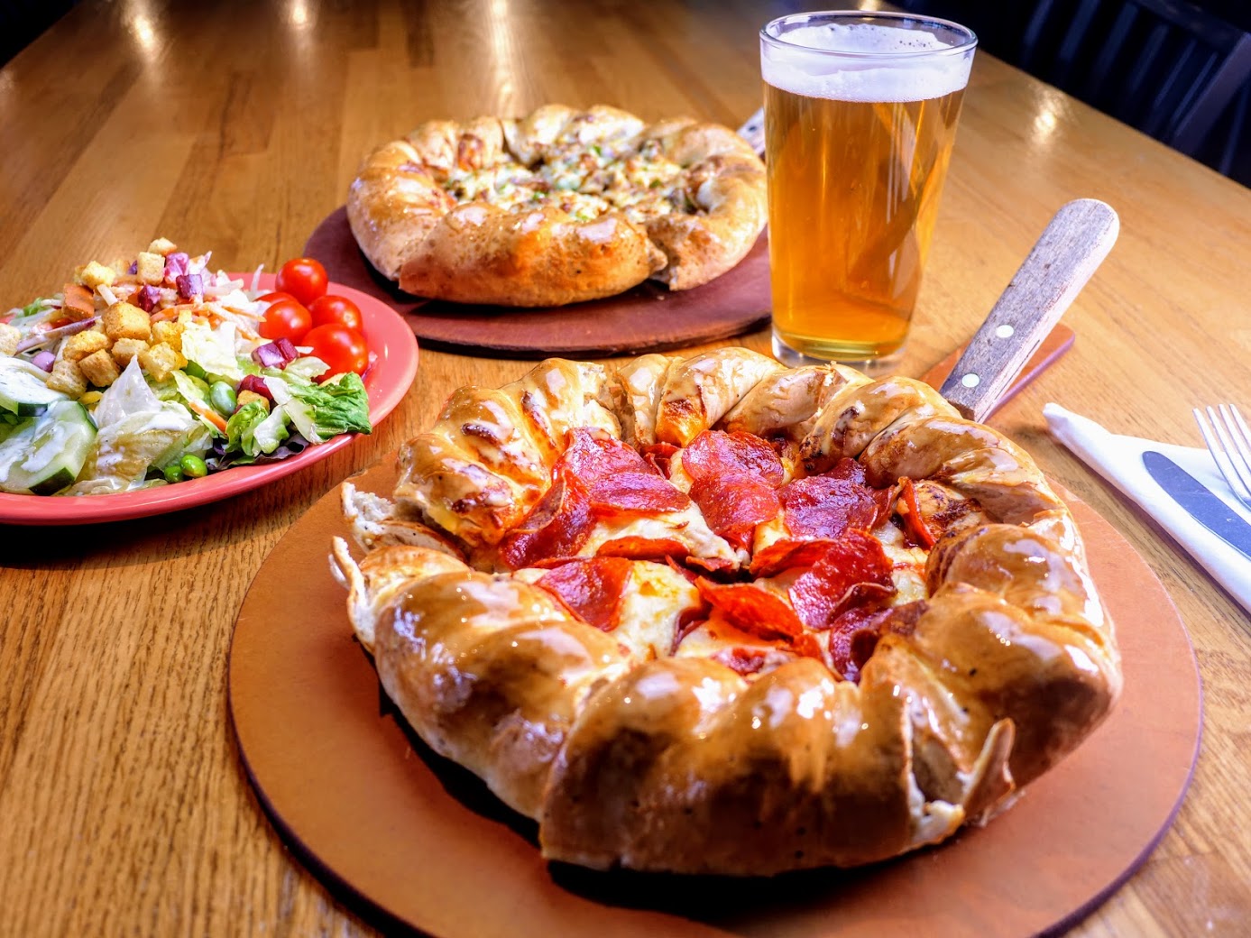 Enjoy delicious mountain pizza from Beau Jo’s in Idaho Springs.