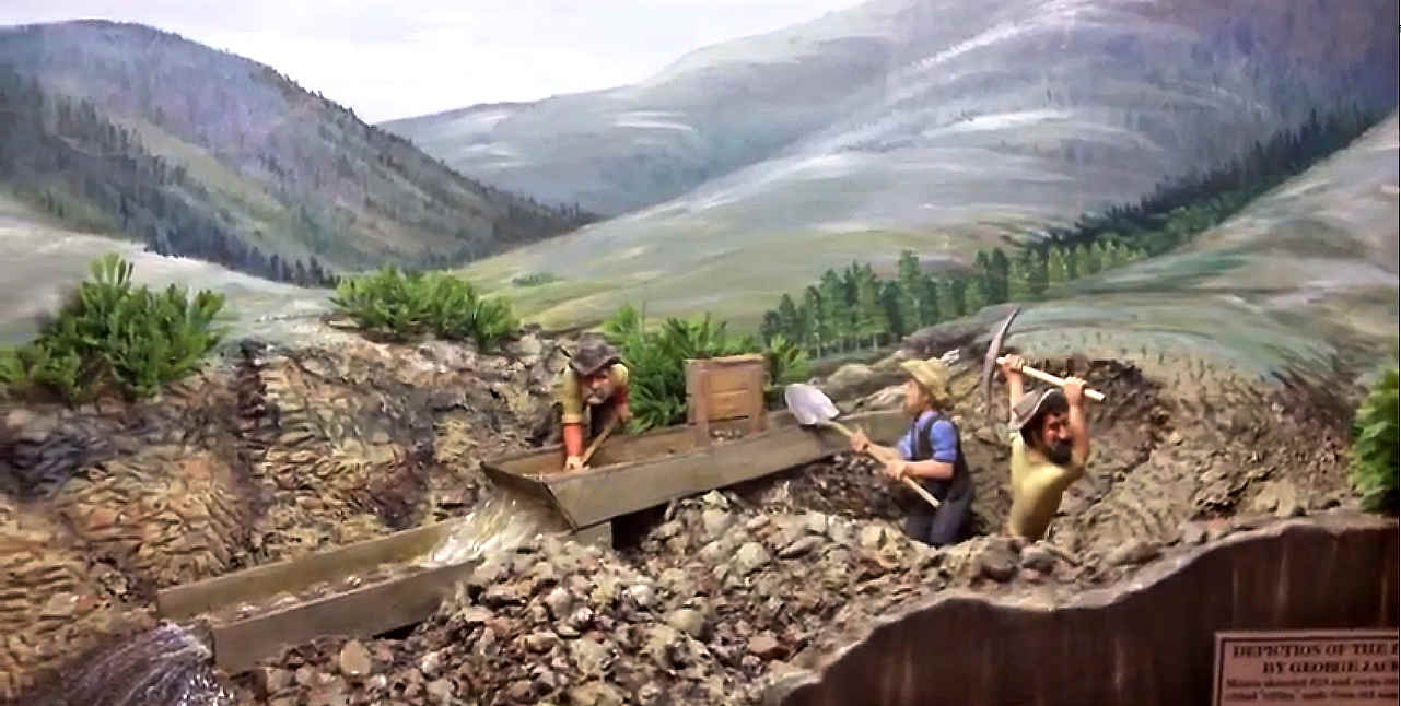 Image of mining from Museum
