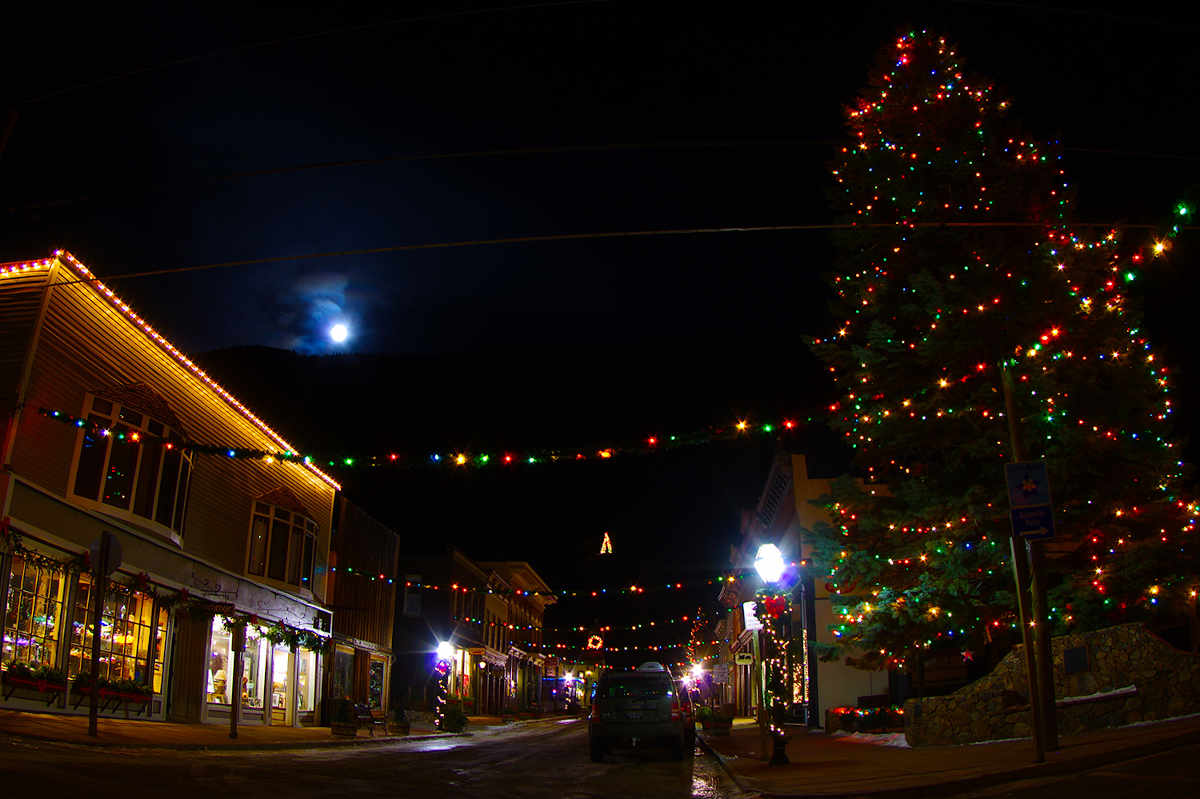 Georgetown CO during Christmas