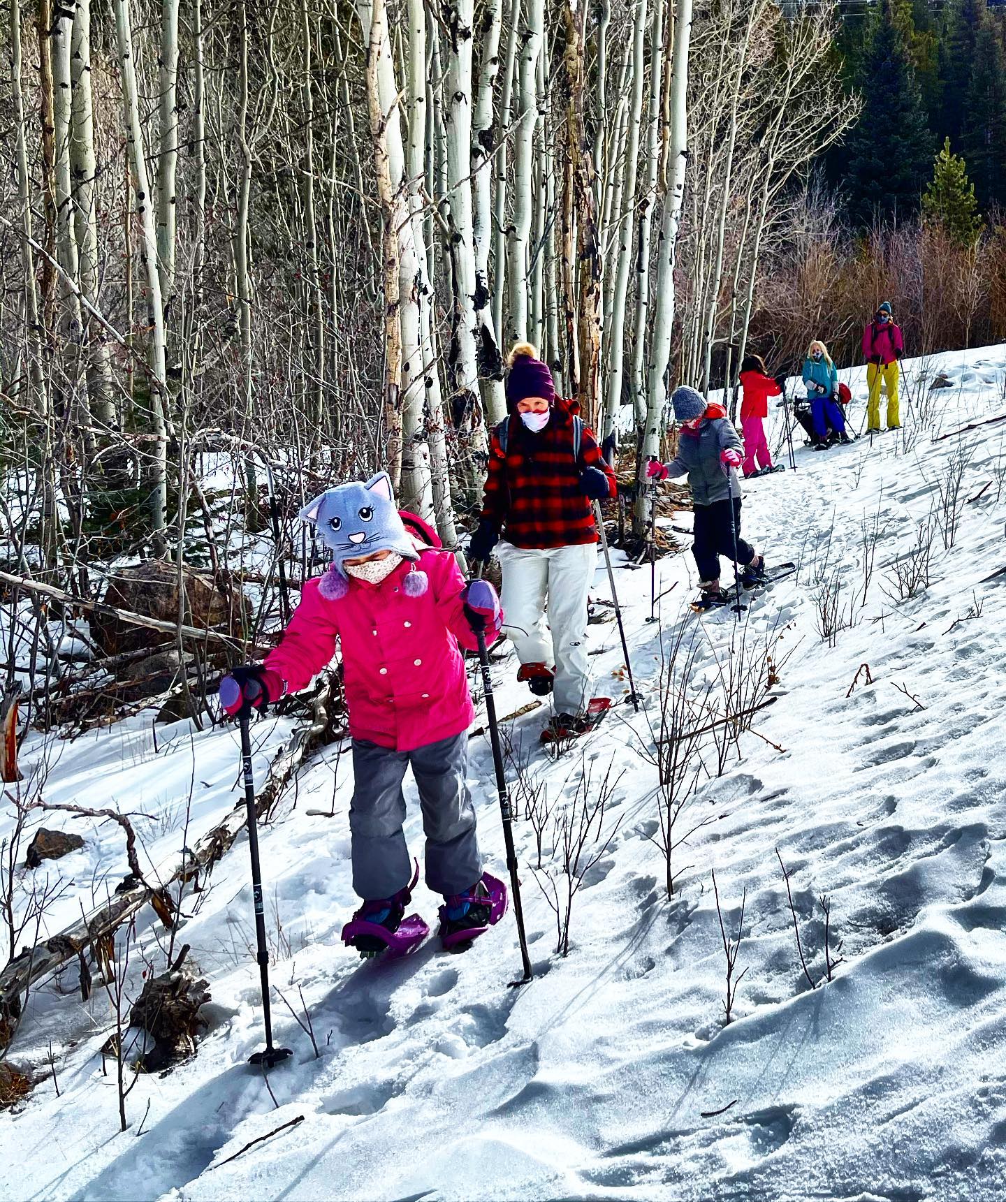 GeorgetownOutdoorDiscovery_ClearCreekCounty_Snowshoe_GirlScouts_1