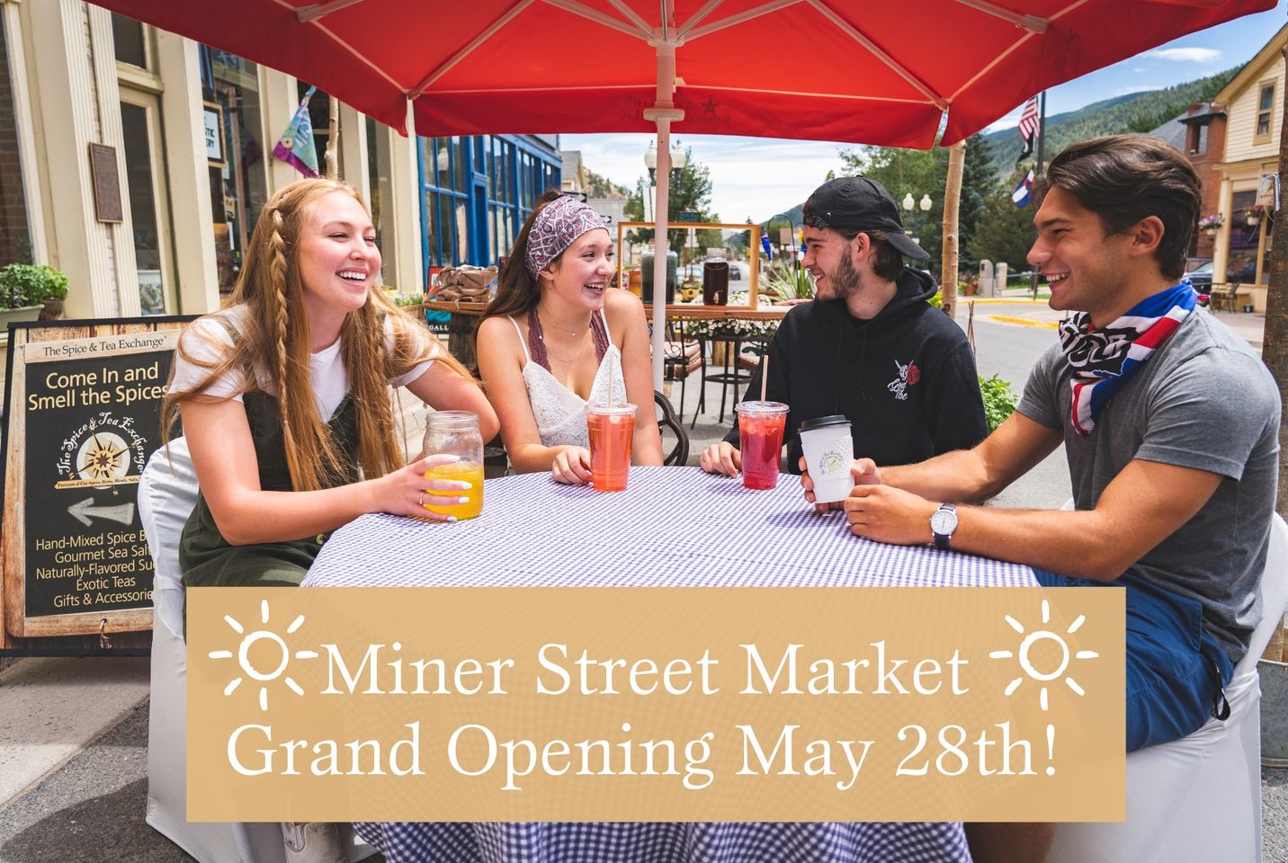 miner street market opening spice and tea