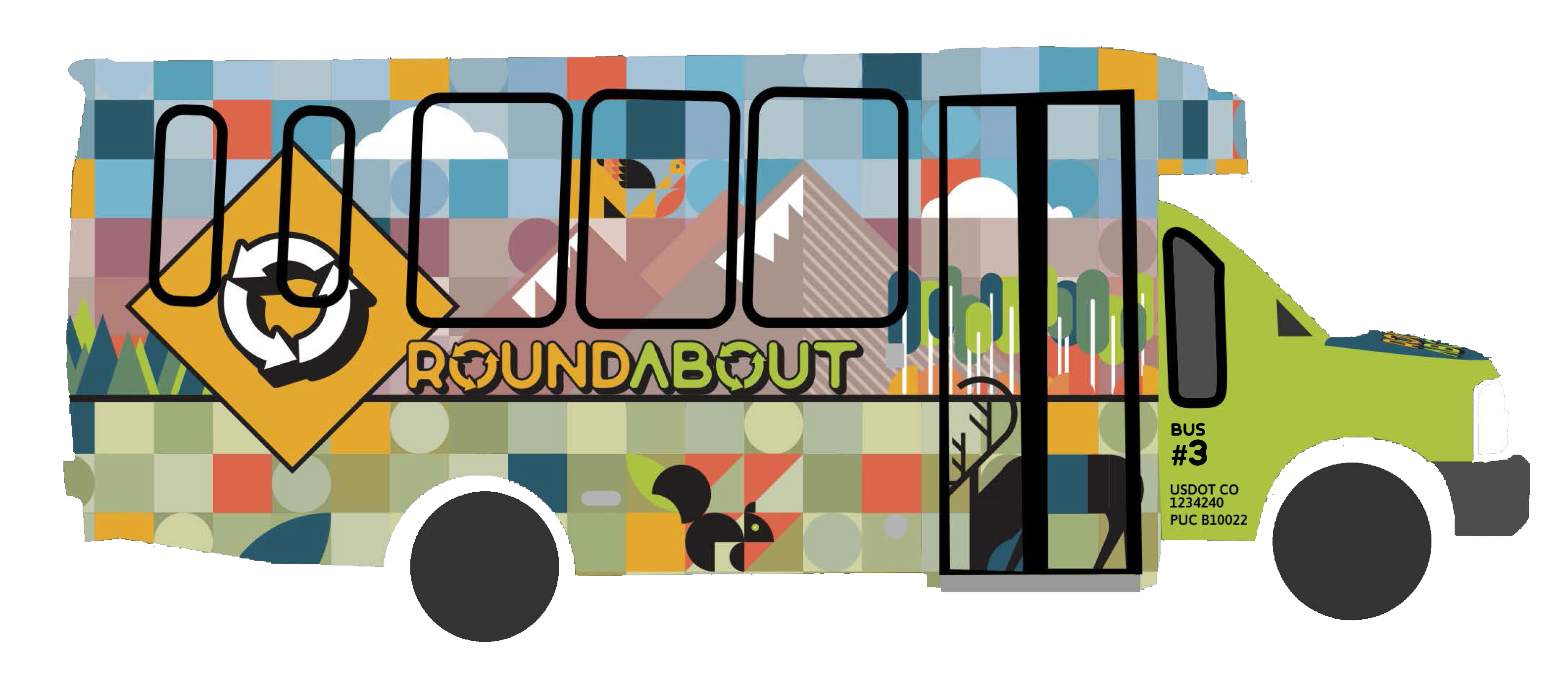 Roundabout Free Shuttle in Clear Creek County