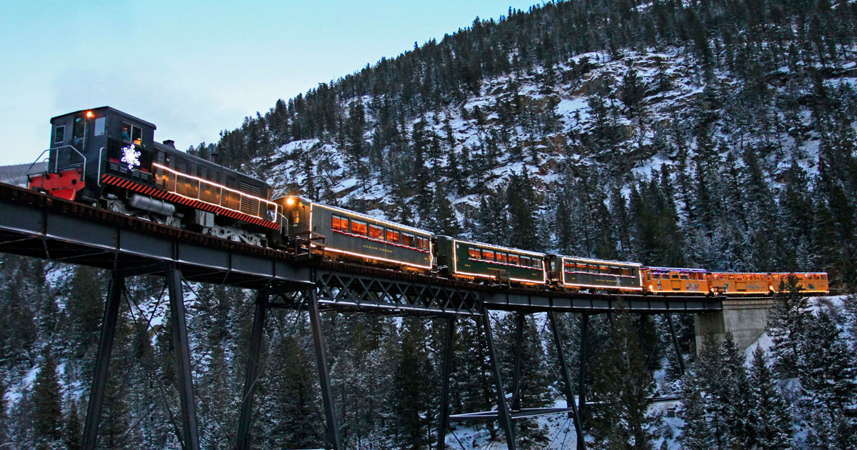 Holiday Train Ride in Clear Creek County