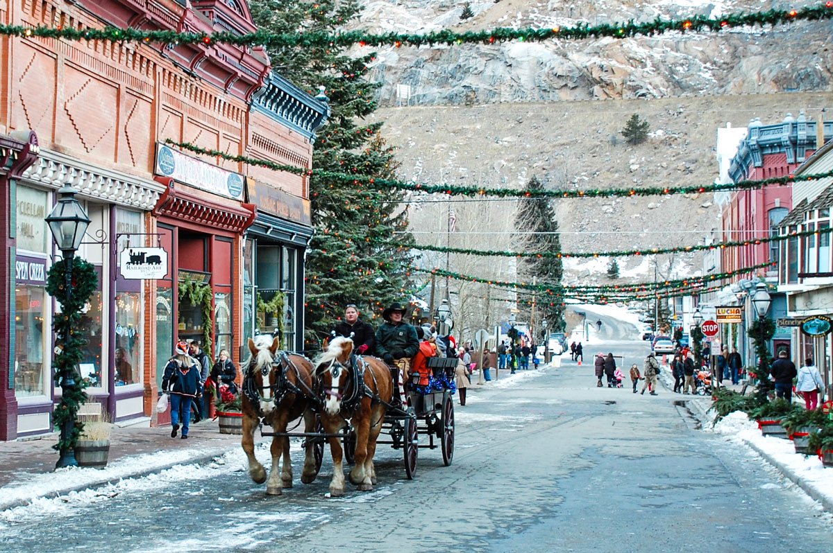 Georgetown Colorado Annual Christmas Market in December