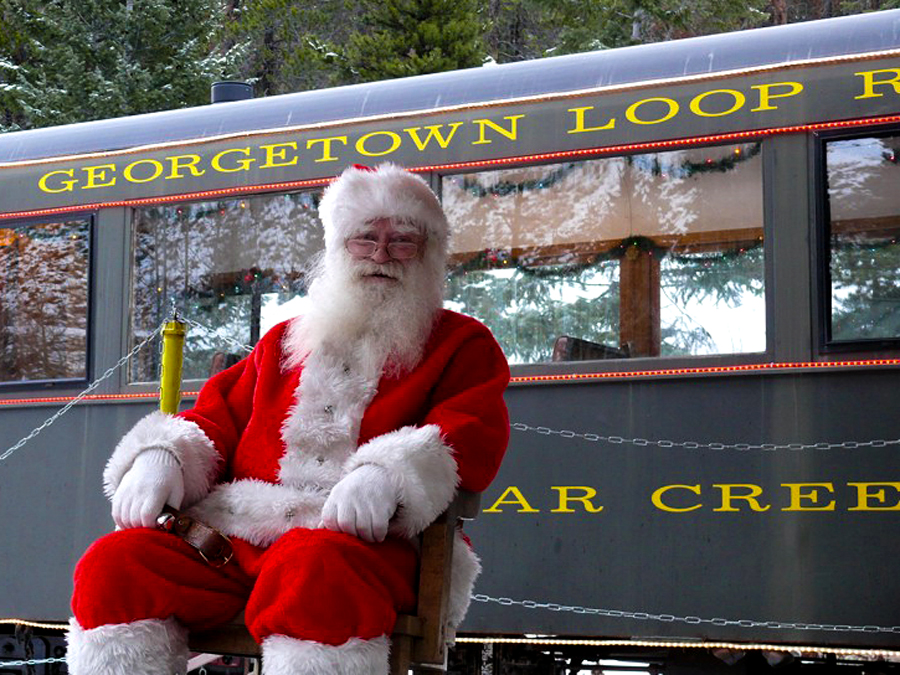 Georgetown Loop Railroad Santa Holiday Train