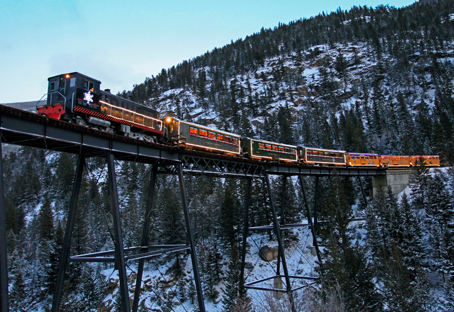 Georgetown Loop Railroad Holiday Train Rides Colorado