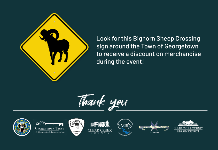 Bighorn Sheep Festival Thank you Sponsors