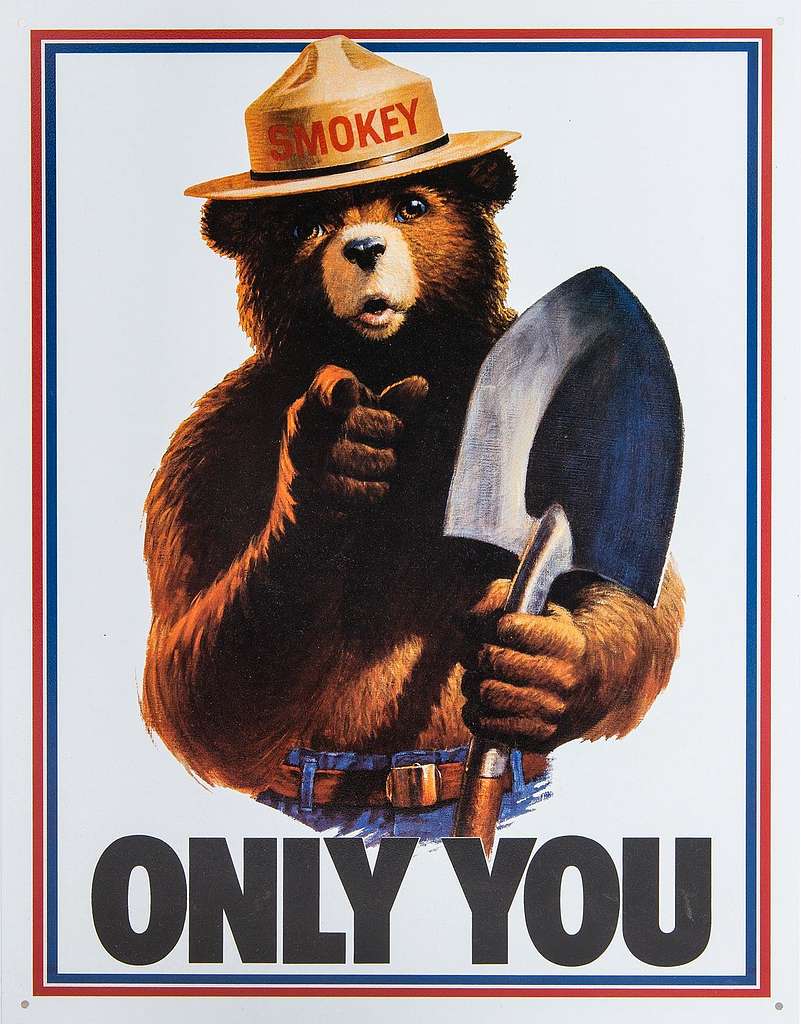 Smokey the Bear - Only You Can Prevent Forest Fire