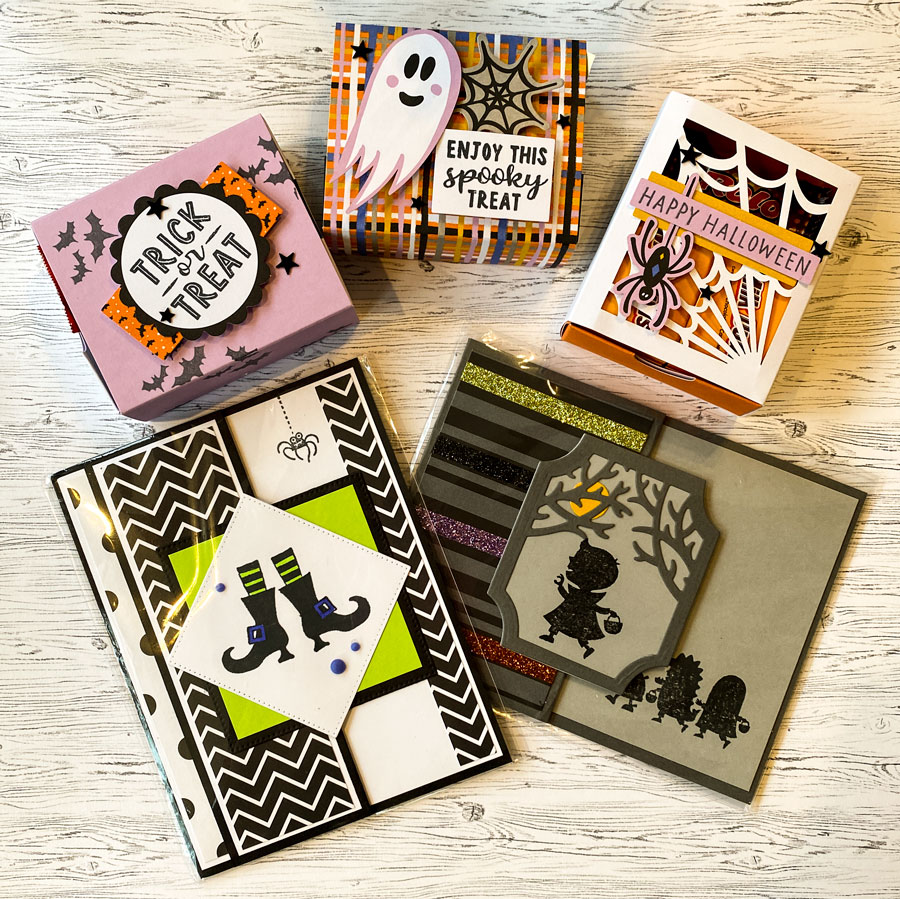 CREATE My Stamping Table Halloween Papercrafting Georgetown