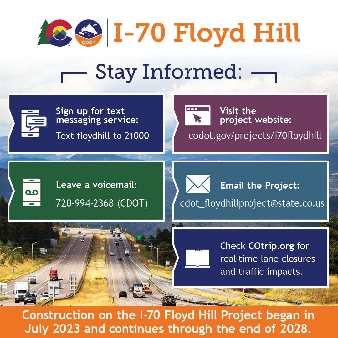 Floyd Hill - Stay Informed