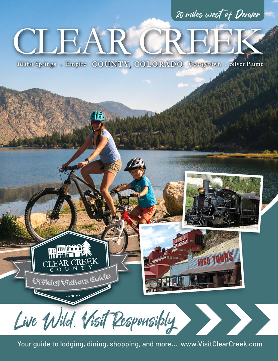Clear Creek County Visitor Guide Cover 2023