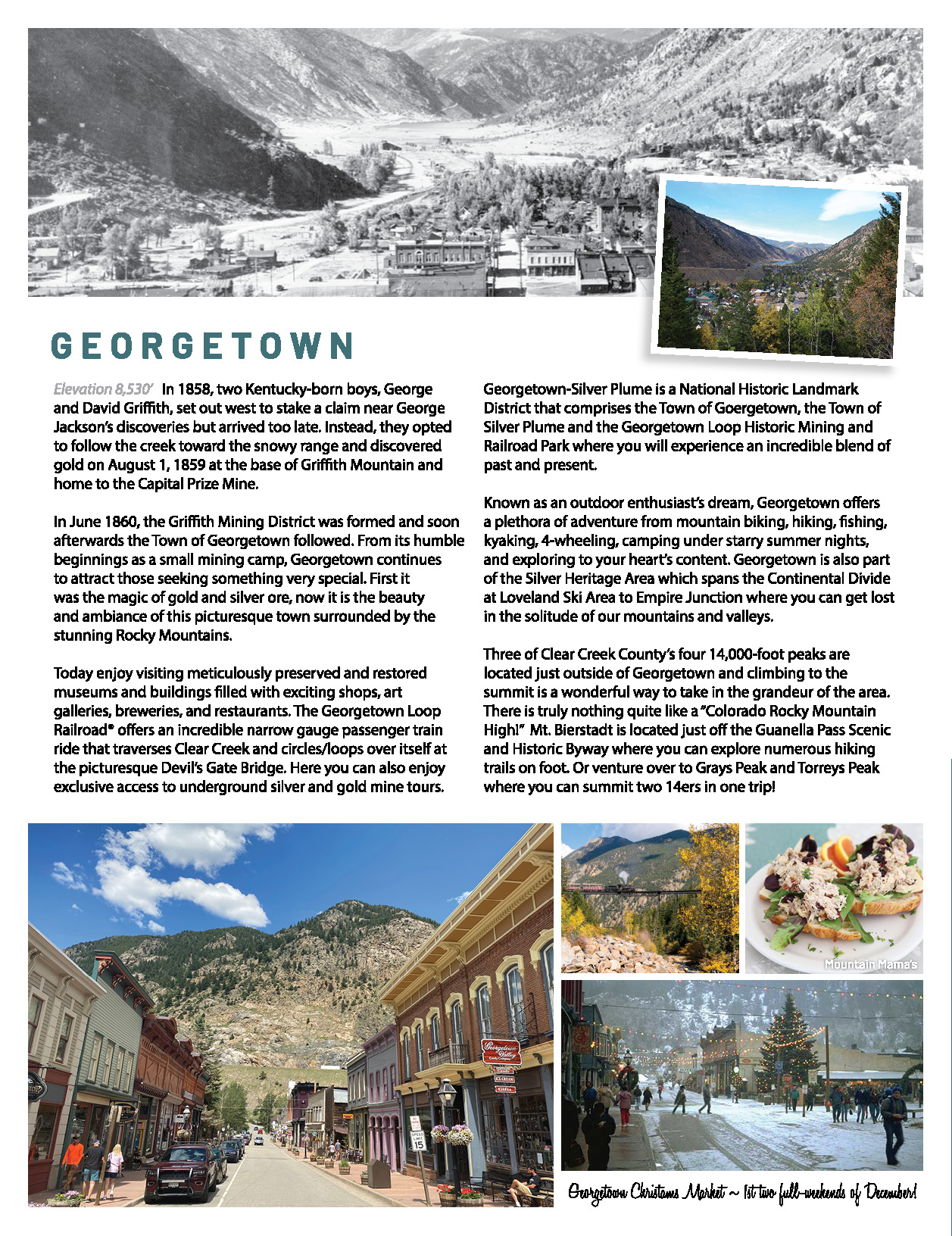 Clear Creek Visitor Guide Georgetown