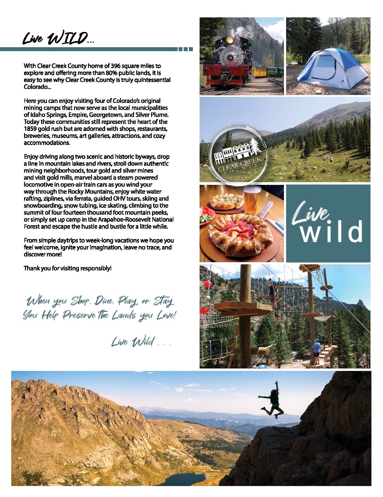 Clear Creek Visitor Guide Live WILD