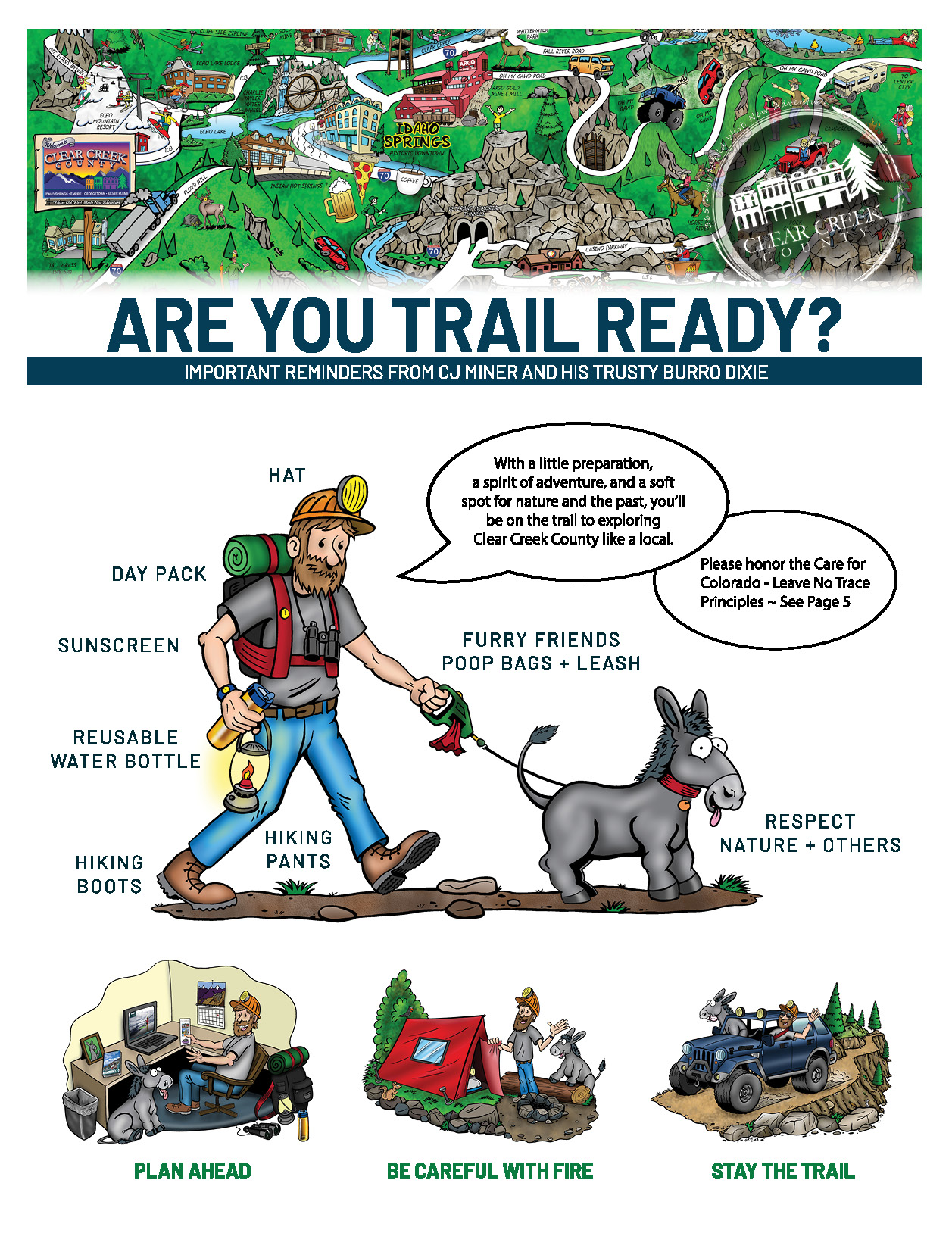 Clear Creek Visitor Guide Are you Trail Ready?