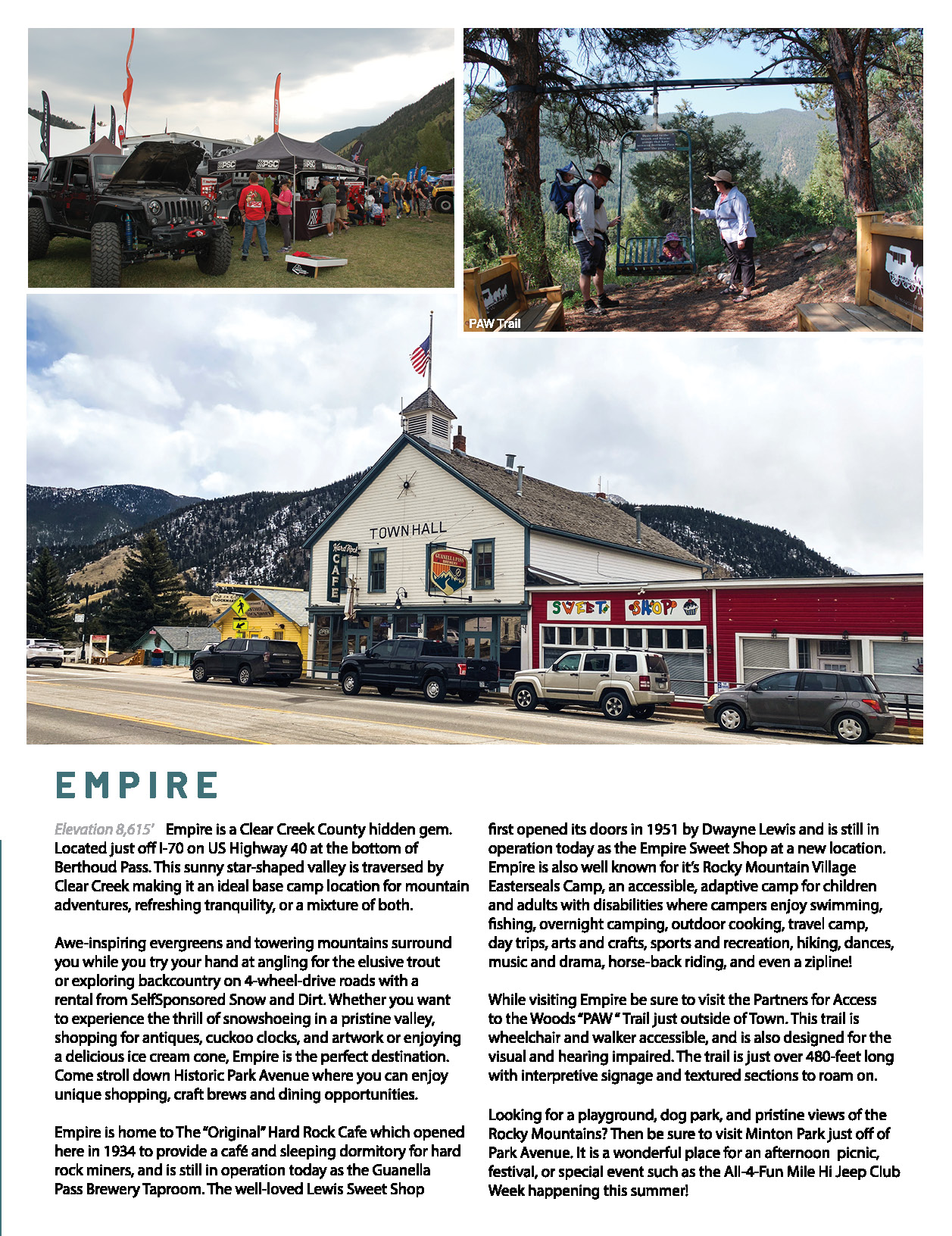 Clear Creek Visitor Guide Empire