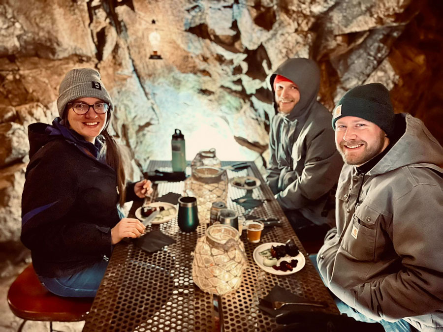 Pheastly Gold Mine Tunnel Dining Experience