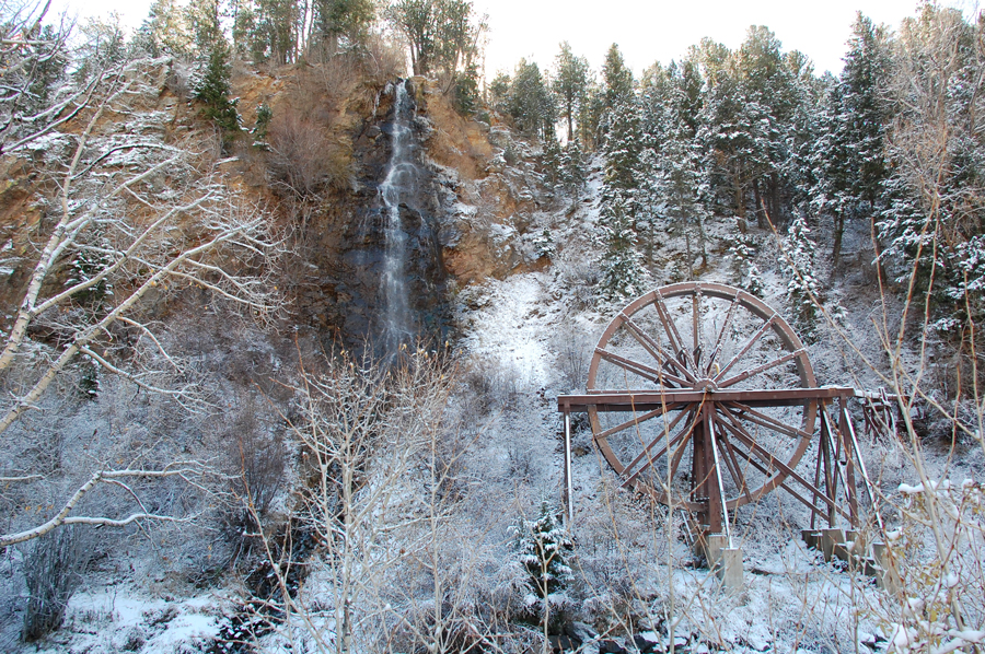 Idaho Springs Charlie Tayler Waterwheel Winter