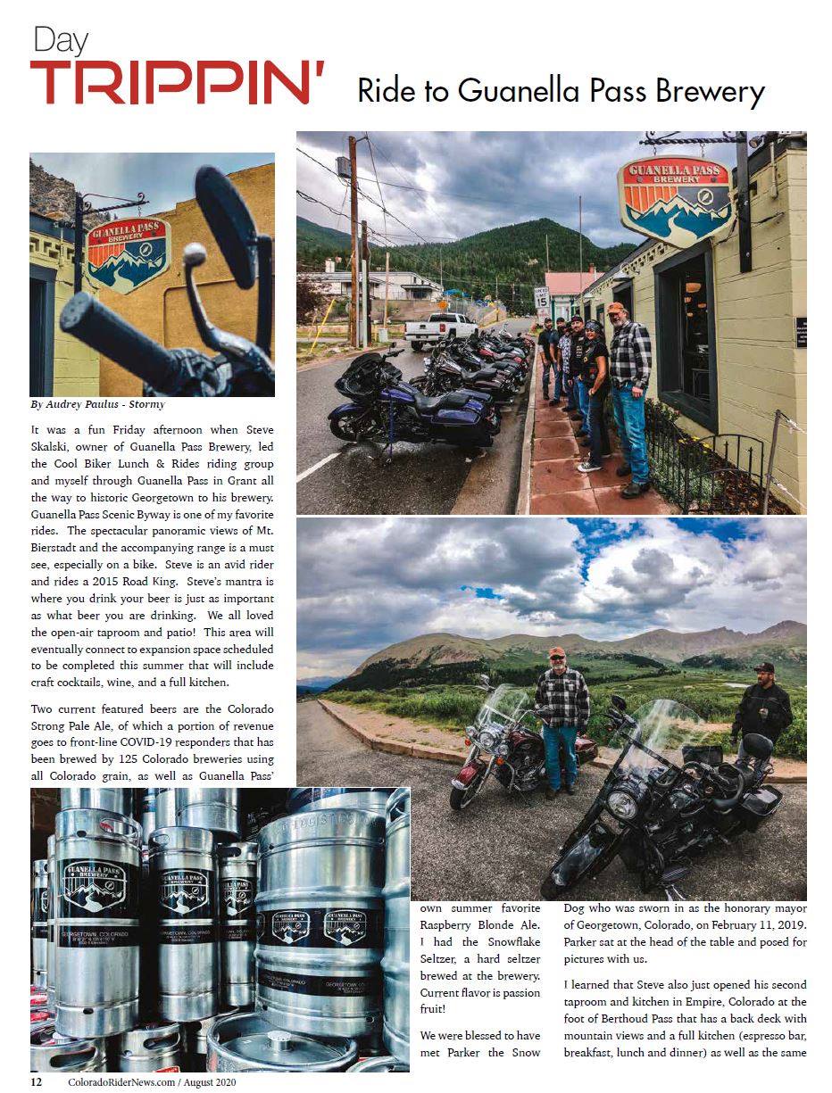 Article on Guanella Pass Brewery